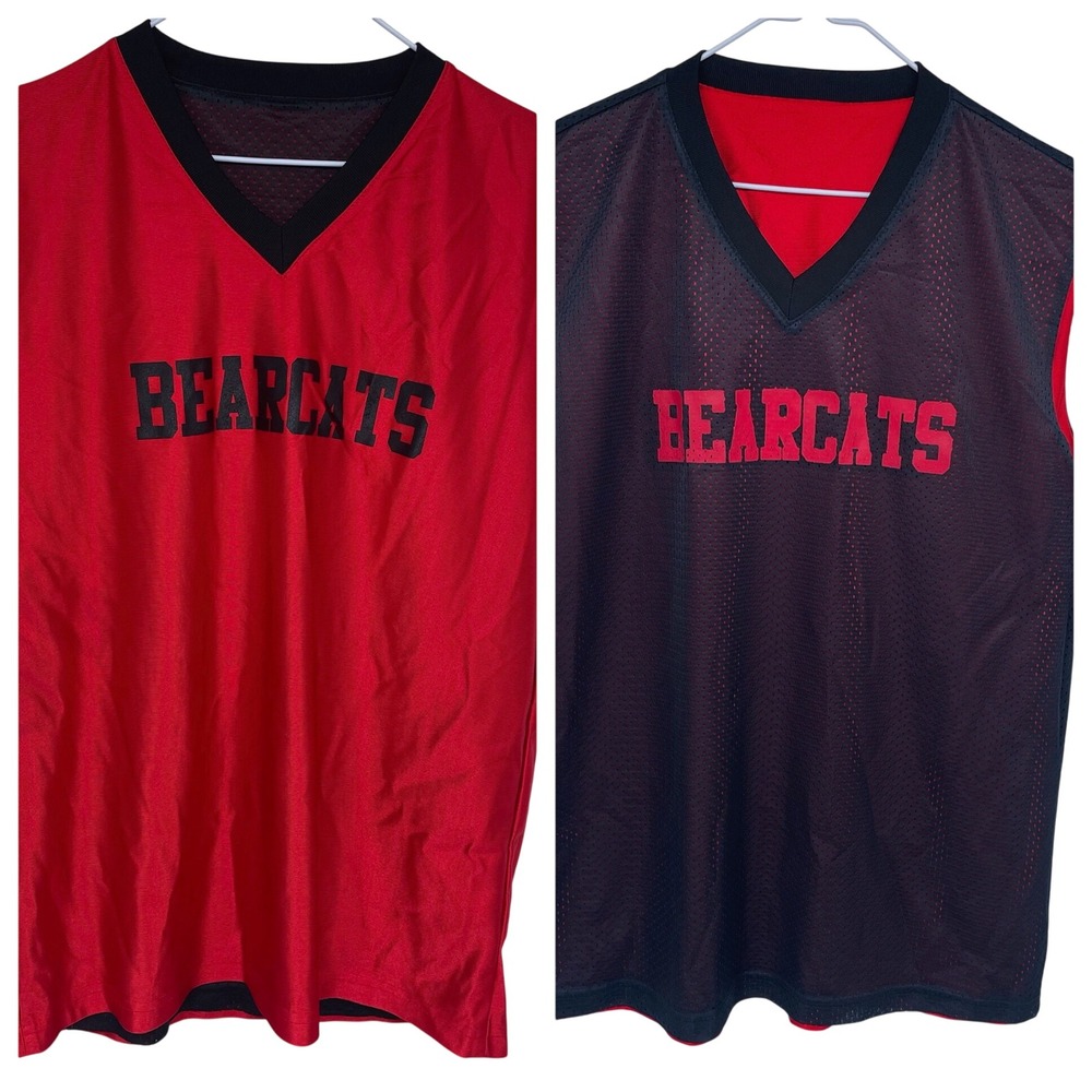 Vintage 90s Reversible University of Cincinnati Penny Basketball Jersey Small UC